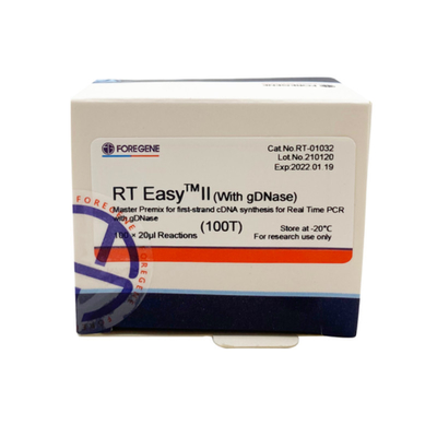 RT EasyTM II con las cartillas reversas de la transcripción para utilizar la mezcla preparada de antemano principal para la síntesis del Primero-filamento CDNA/la polimerización en cadena en tiempo real