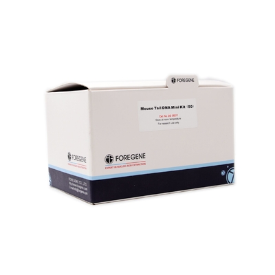 Purificación de la DNA de la DNA Mini Kit For Genomic de la cola del ratón el reactivo de laboratorio sobre 1 hora