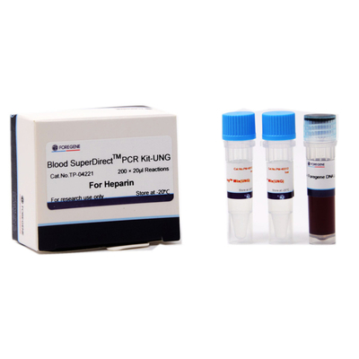 Equipo de la polimerización en cadena de SuperDirectTM de la sangre (UNG) - productos de la polimerización en cadena del equipo de la polimerización en cadena de la polimerasa de DNA de la heparina