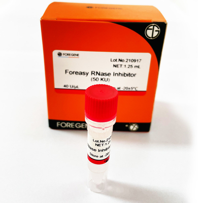 Inhibidor de la ARNasa de Foreasy de la protección del ARN para los equipos reversos de la transcripción del sistema de la transcripción