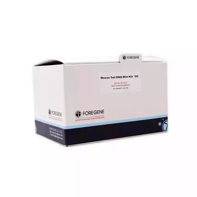 DNA de la DNA Mini Isolation Kit Extract Genomic de la cola del ratón de la cola del ratón en el plazo de 1 hora
