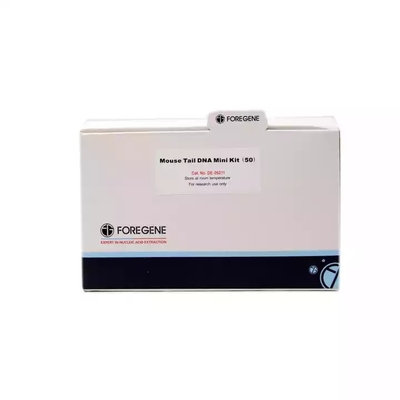 DNA de la DNA Mini Isolation Kit Extract Genomic de la cola del ratón de la cola del ratón en el plazo de 1 hora