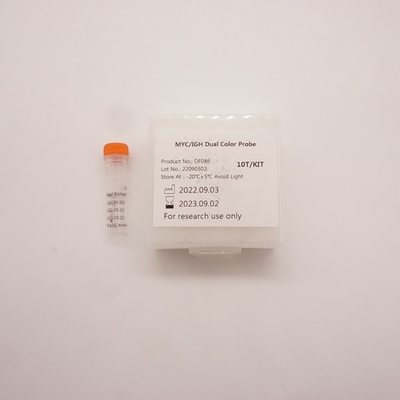 Sonda de doble color MYC/IGH para detectar anomalías en el gen MYC/IGH humano
