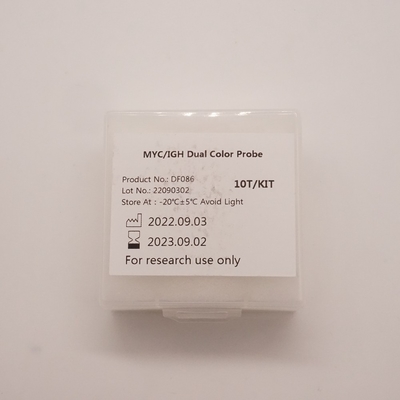 Sonda de doble color MYC/IGH para detectar anomalías en el gen MYC/IGH humano