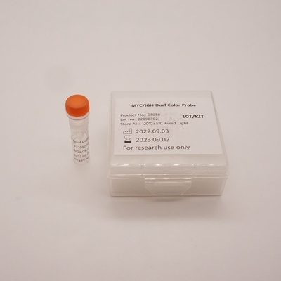 Sonda de doble color MYC/IGH para detectar anomalías en el gen MYC/IGH humano