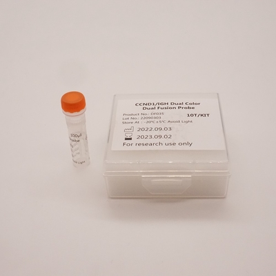 Kit de sonda de fusión dual CCND1/IGH para detectar anomalías del gen CCND1/IGH humano
