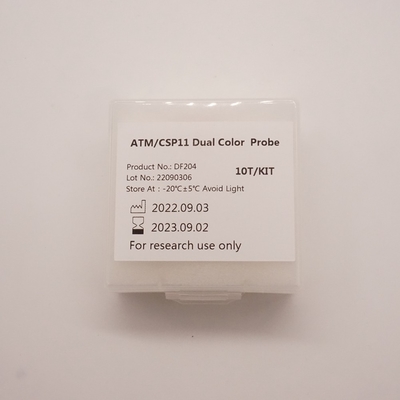 Sonda de doble color ATM/CSP11 para detectar anomalías en el gen ATM humano (11q22)