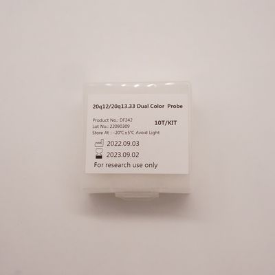 Kit de sonda de pescado de doble color 20q12/20q13.33 para detectar anomalías en el gen 20q humano