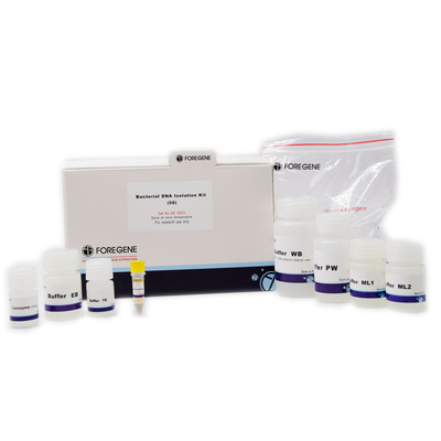 Equipo Genomic bacteriano 5000xg del aislamiento de la DNA de la lisozima del almacenador intermediario ML1