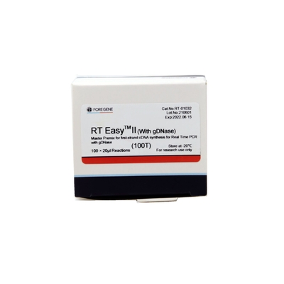 Primer equipo RT-01011 de la síntesis del filamento CDNA del alto sistema sensible rápido 20ul