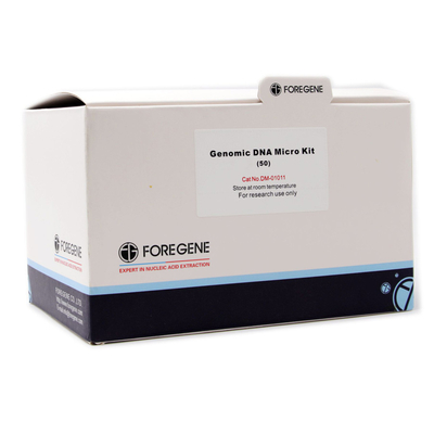 Ningún equipo Genomic DM-01011 DM-01012 del aislamiento de la DNA de la extracción de la ARNasa