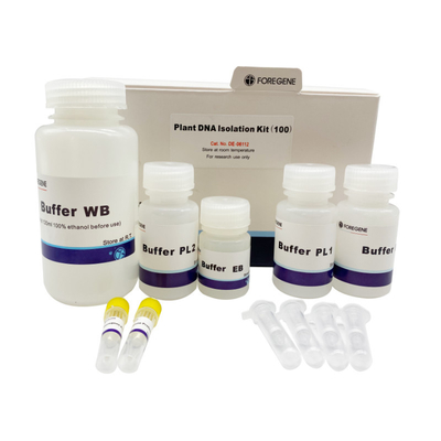 Uso Genomic de Kit For University Plant Lab de la extracción del aislamiento de la DNA de la planta del ODM del OEM