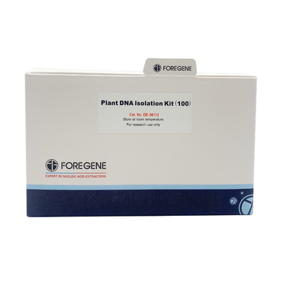 Uso Genomic de Kit For University Plant Lab de la extracción del aislamiento de la DNA de la planta del ODM del OEM