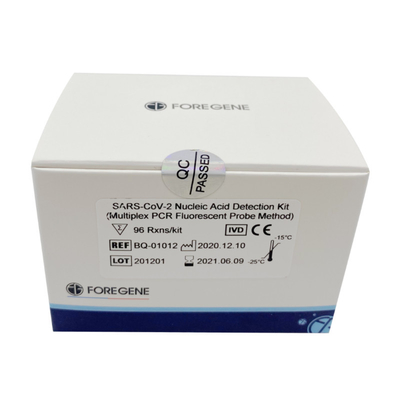 Prueba múltiplex Kit For de la polimerización en cadena de SARS-CoV-2 Covid 19 RT 3 genes