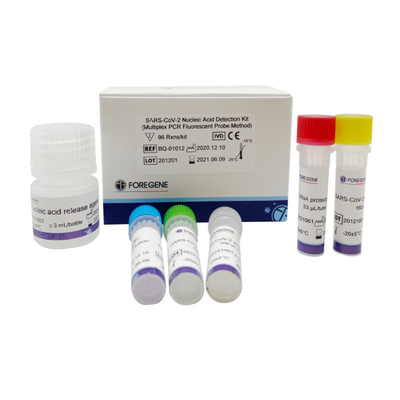 Prueba múltiplex Kit For de la polimerización en cadena de SARS-CoV-2 Covid 19 RT 3 genes