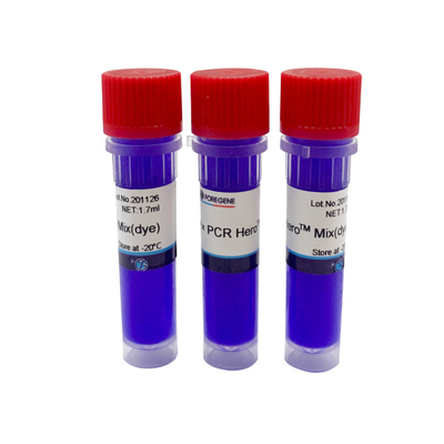 Sistema de la mezcla preparada de antemano de la polimerización en cadena de Kit Ultra Fast 2 X del héroe de la polimerización en cadena (con el tinte) para la investigación básica en ciencias de la vida y medicina