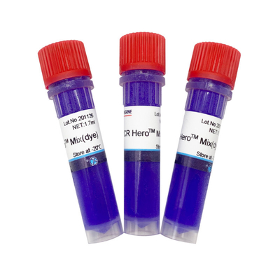 Sistema de la mezcla preparada de antemano de la polimerización en cadena de Kit Ultra Fast 2 X del héroe de la polimerización en cadena (con el tinte) para la investigación básica en ciencias de la vida y medicina