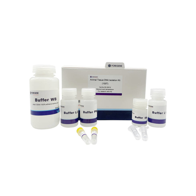 Equipo rápido y simple del aislamiento de la DNA del tejido animal purificado para las células cultivadas
