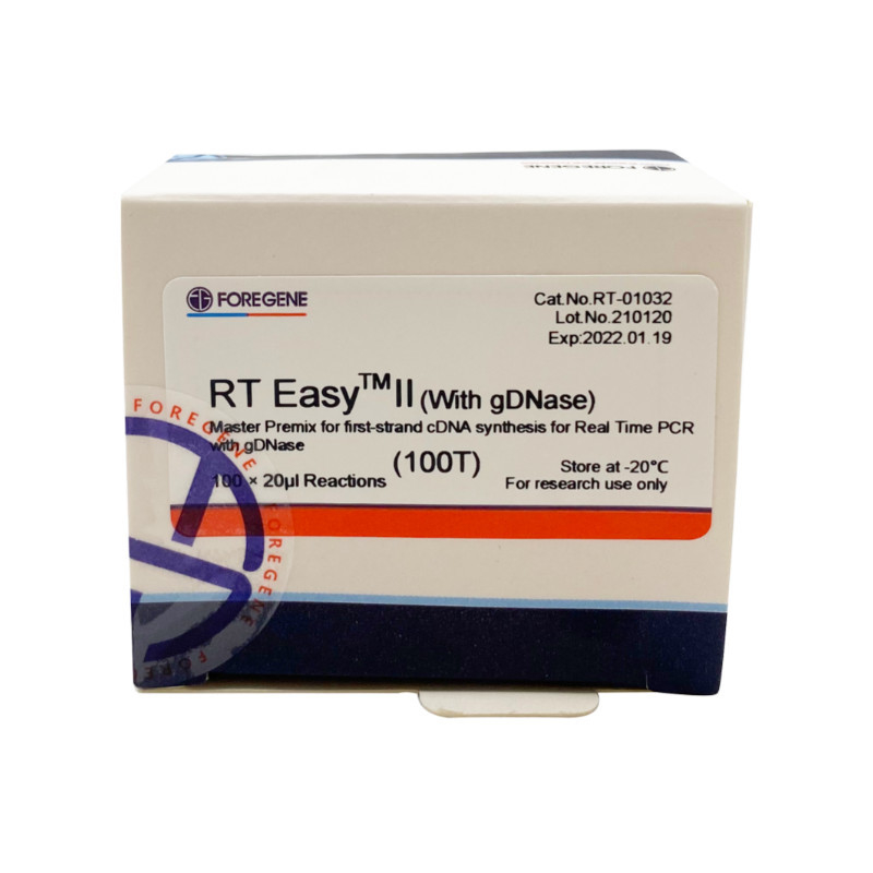 RT EasyTM II con las cartillas reversas de la transcripción para utilizar la mezcla preparada de antemano principal para la síntesis del Primero-filamento CDNA/la polimerización en cadena en tiempo real