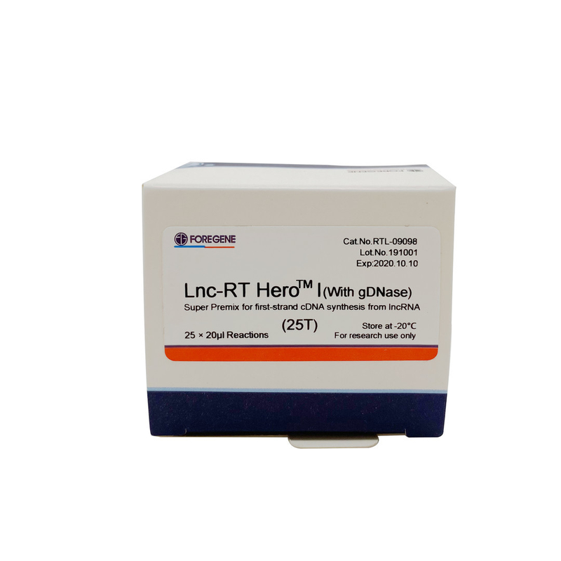 Mezcla preparada de antemano estupenda del Lnc-RT HeroTM I (con gDNase) para la síntesis del cDNA del primero-filamento del lncRNA Cat.No.RTL-09098/09099