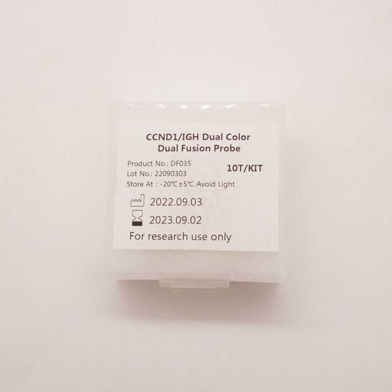 Kit de sonda de fusión dual CCND1/IGH para detectar anomalías del gen CCND1/IGH humano